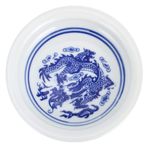 Zerodeko 1 Bilgisayar Mürekkep Tabağı Boyama Fırçası Mürekkep Çanağı Dolma Kalem Mürekkep Kartuşu Dolma Kalem Mürekkep Kartuşları Kaligrafi Mürekkebi Çanak Mavi Ve Beyaz Lavabo Seramik