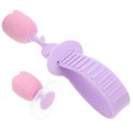 Zerodeko 1 Takım Tuvalet Kapağı Kaldırıcı Klozet Kapakları Tuvalet Oturağı Kolu Dekoratif Klozet Çocuk Banyo Aksesuarları Klozet Tamponları Mor,purple Temeller Silika Jeli Modelleme