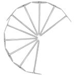 Zerodeko 10pcs Metal Dekorasyon Tırnakları Yaratıcı Çakır Çiviler Tatlı Pişirme Araçları