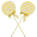 Zerodeko 2 Adet pervane lolipop çocuk oyuncak dekorasyon modeli kız çocuk abiye elbise yetişkin el sanatları çocuk elbiseleri süsleme sahne lolipop süsleme