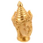 Zerodeko Güneydoğu Asya Buda Heykelciği: Ev Dekoru İçin Reçine El Sanatları Giriş Salonu Ofis Zen Meditasyon Manevi İçin Küçük Dekoratif Heykel