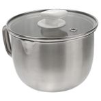 Zerodeko Paslanmaz Çelik Gres Kasesi 1000Ml Paslanmaz Çelik Çorba Ayırıcı Pot Yağ Çorba Ayırıcı Süzgeç Kase Bin Bacalı Pastırma Damlayan Su Sürahi Filtre Çorba Tenceresi Temperli Cam Bal