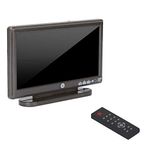 Zerodis Dollhouse Minyatür TV Oyuncak Simülasyon Minyatür TV Televizyon Uzaktan Kumanda ile Dollhouse Dekorasyon 1/12 Dollhouse Aksesuarları