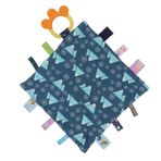 Zerodis Infant Comfort Saliva Towel Patterans Soft Velvet Silicone Teether Baby Saliva Towel Baby Comfort Saliva Towel Comfortable Touch Infant Saliva (kar tanesi)