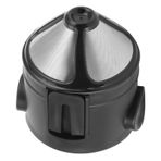 Zerodis Pour Over Kahve Damlatma Filtresi, Paslanmaz Çelik Koni Şekilli Kahve Filtresi, Katlanabilir Yeniden Kullanılabilir Kahve Damlalığı Çoğu Sürahi ve Kahve Makinesi için