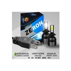 ZERON Xenon H7 Led Araba Far Ampül Xenon Led Şimşek Etkili Lıght Seri