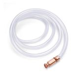 ZeroNine Pompa hortumu, hortum pompası, sallama pompası, el pompası, 2,5 m uzunluk, kendinden emişli hortum, manuel şeffaf sifon pompası, sıvı, gaz, benzin, diz, yakıt, su doldurmak için