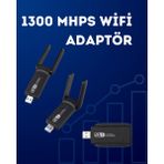 Zeroshop USB Wifi Adaptör – 1200 Mbps Hız