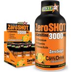 ZeroShot L-Carnitin 3000 Mg 60 ml 12 Shot Thermo Likit Karnitine - Portakal