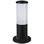 Zerpa Aydınlatma 9,5 cm x 30 cm x 15 cm Beyaz Bollards Bahçe Aydınlatma Armatürü