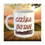 Zerya Hobi Cizîra Botan - Kürtçe Şehir Porselen Kupa