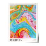 Zestia Çerçevesiz Poster, Euphoria – Renklerin Coşkusu, Ofis Dekoru Poster No: 113554 70 x 100