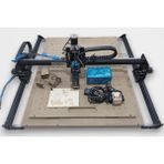 Zetcarve - E-Sat M5 Model Masaüstü Cnc Makinesi 2'si 1 Arada 10 Watt Optik Lazer + Router Makine 40X40 cm Işlem Alanlı