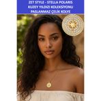 ZETCONCEPT Zet Style – Stella Borealis | Kuzey Yıldızı Koleksiyonu - Paslanmaz Çelik Kolye – Bohem Kolye, Şık ve Mistik Tasarım