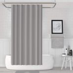 Zethome 0010 Jackline Gri Tek Kanat 1x120x200 cm Banyo Duş Perdesi