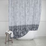 Zethome 2102 Evdy Çift Kanat 110x200 cm Duş Perdesi