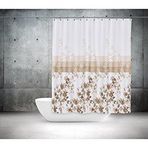 Zethome 4131 Tropik Çift Kanat Banyo Perdesi