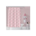 Zethome Banyo Perdesi 1x100x200 Tek Kanat Duş Perdesi Halka Hediyeli 2881