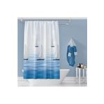 Zethome Banyo Perdesi 1x100x200 Tek Kanat Duş Perdesi Halka Hediyeli 9889