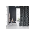 Zethome Banyo Perdesi 1x120x200 Tek Kanat Duş Perdesi Halka Hediyeli 1076