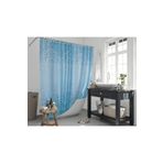 Zethome Banyo Perdesi 1x180x200 Tek Kanat Duş Perdesi Halka Hediyeli Duşakabin Perdesi 6303