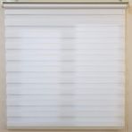 Zethome Düz Beyaz 140x280 cm Zebra Perde