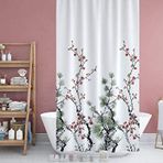 Zethome Jackline Banyo Duş Perdesi 7766 tek Kanat 1x120x200