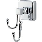 Zethome Paslanmaz Duvara Monte Bornoz Askısı Bornozluk 2'li Banyo Boy Havlusu Bornoz Askılığı Yapışkanlı