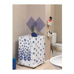Zethome Su Geçirmez Koruyucu Çamaşır Makinesi Örtüsü Nazar Boncuğu 60x60x90 Cm