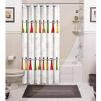 Zethome Tropik Africa Banyo Duş Perdesi Tek Kanat 1x180x200