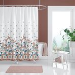 Zethome Tropik Banyo Duş Perdesi 10931 Tek Kanat 1x180x200