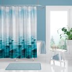 Zethome Tropik Banyo Duş Perdesi 5075 Tek Kanat 1x180x200