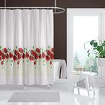 Zethome Tropik Banyo Duş Perdesi 7081 Tek Kanat 1x180x200