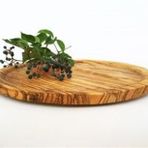 Zethome Zeytin Ağacı Servis Tabağı 30 Cm