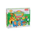 Zetka Ck Games Ilişkilendirme Oyunu Okul Öncesi Oyun Seti +3 Yaş Eğitici Öğretici 42 Parça Puzzle Oyun Seti - Renkli