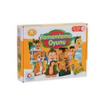 Zetka Ck Games Tamamlama Oyunu Okul Öncesi Oyun Seti +3 Yaş Eğitici Öğretici 40 Parça Puzzle Oyun Seti - Renkli