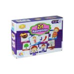Zetka Ck Games Zıt Kavramlar Okul Öcesi Oyun Seti ( 3+Yaş) Eğitici Öğretici 40 Parça Puzzle Oyun Seti - Renkli
