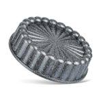 Zetmon Laviss Kitchen Granit Döküm Tart Kalıbı Siyah Gri 26CM Dilimli Tart Turta Kalıbı