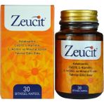 Zeucit 30 Kapsül Astaksantin, L-Arjinin, L-Karnitin, Vitaminler ile Güçlü Formül Enerji Artırıcı AYM059822