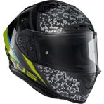 Zeus ZS-826 BK23 Yellow Kapalı Kask (Pinlock Dahil) - Renkli