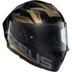 Zeus ZS-826 Bk3 Gold Kapalı Kask (Pinlock Dahil) - Renkli