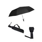 Zeus&Co. Ekstra Güçlü Ekstra Dayanıklı Tam Otomatik Şemsiye Bordo (Siyah)