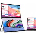 Zeuslap Z15W 15.6 inç Dokunmatik Çift Ekran Taşınabilir Monitör