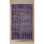 Zev Halı Vintage Serisi Overdyed Tekniği Mor El Dokuması Halı 240x376 240x376 HALI-240X376