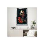 Zevahir Joker 20x30 Gold Aynalı Pleksi Çerçeveli Gümüş MDF Tablo