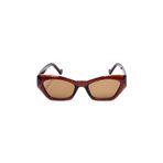 Zevahir Kadın Kahverengi Retro Cat Eye Güneş Gözlüğü