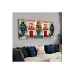Zevahir KVS156 120x60 cm Saatli Kanvas Tablo