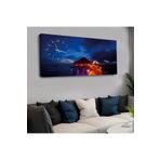 Zevahir KVS171 120x60 cm Saatli Kanvas Tablo