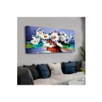 Zevahir KVS181 120x60 cm Saatli Kanvas Tablo