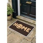 Zevahir Mobilya Dekorasyon Home Smile Modern Karşılama Kapı Önü Giriş Paspası - Çok Renkli - Dikdörtgen